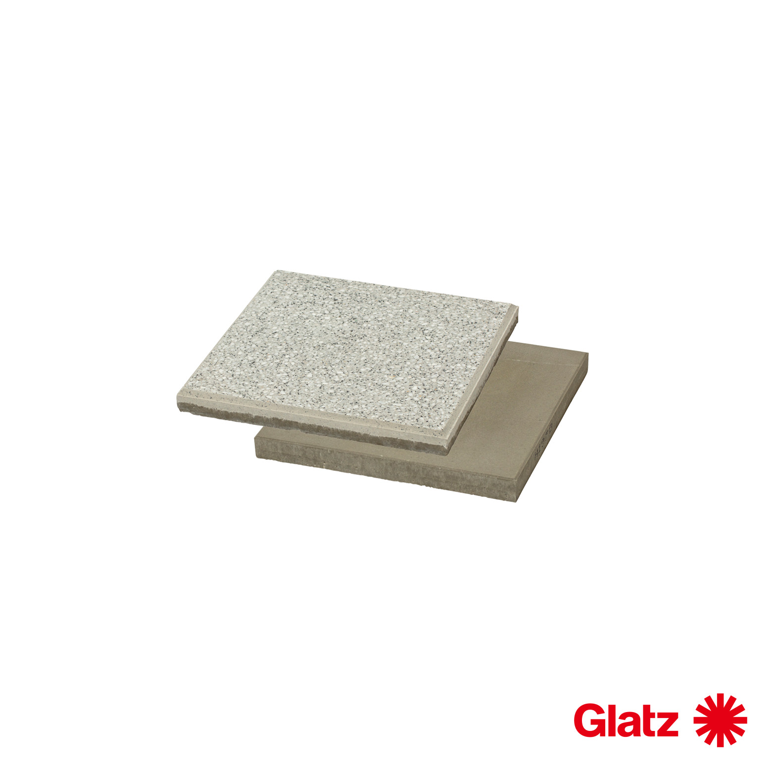 Glatz Platten-Set, 8 Stück, 40x40x4 cm, (ca. 115 kg), 4 Stück Beton
